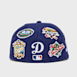 New Era 59Fifty All Over Los Angeles Dodgers bleu 95239 2