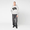 Billionaire Boys Club Distorted Arch Logo Oversized Popover Hood grau 95311 2