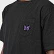 Needles Butterfly embroidered T-shirt schwarz 95828 3