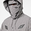 Umbro by Slam Jam Gingham Masked Shirt grey 95889 4