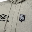 Umbro by Slam Jam Royal Arms Zip Masked Hoodie grey 95894 4