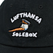 solebox x Lufthansa Logo Cap noir 99199 3