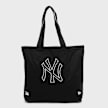New Era MLB Light Canvas Tote Bag New York Yankees Schwarz 99228 1