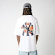 New Era MLB Floral Os Tee New York Yankees blanc 99238 3