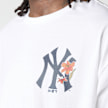 New Era MLB Floral Os Tee New York Yankees blanc 99238 4