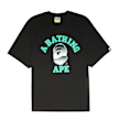 A Bathing Ape x Solebox College Relaxed Fit Tee zwart 99389 1