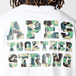 A Bathing Ape ABC Camo College ATS Tee weiß 99490 5