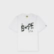 A Bathing Ape Screen Camo Bape Sta Tee blanc 99499 1