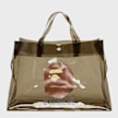 A Bathing Ape Ape Head Clear Bag brun 99528 1