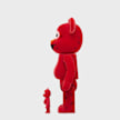 Medicom Bearbrick Elmo Flocky Ver. 400% & 100% multi-colour 99748 2