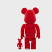Medicom&nbsp; Bearbrick Elmo Flocky Ver. 400% & 100% multicolore 99748 3
