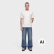 Autry&nbsp; T-Shirt Main blanc 107164 2