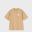 Carhartt WIP S/S Luggage Label T-Shirt braun 101877 1