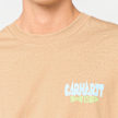 Carhartt WIP S/S Luggage Label T-Shirt braun 101877 3