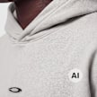 Oakley Metal Rise Hoodie grau 102387 4