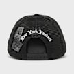 New Era MLB Script New York Yankees 9FORTY A-Frame Trucker Cap schwarz 102911 2