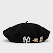 New Era MLB Cooperstown Pin New York Yankees Beret zwart 102916 1