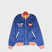 HUMAN MADE Satin Jacket blue 103137 1