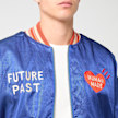 HUMAN MADE Satin Jacket blue 103137 4