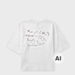 The North Face Wmns Hike Picnic Boxy Short-Sleeve Graphic T-Shirt blanc 103261 1