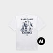 The North Face Basecamp Barista Relaxed Short-Sleeve Graphic T-Shirt Weiss 103266 1