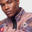 The North Face&nbsp; Red Box Printe Half Zip Fleece camouflage 103270 3