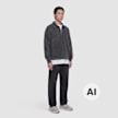 Carhartt WIP Lambert Polo Sweater blauw 104085 2