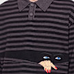 House of Errors Knitted Peeping Rugby noir 104113 3