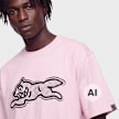 ICECREAM Half Tone Running Dog T-Shirt Pink 104137 4