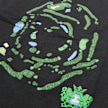 Billionaire Boys Club Astro Golf Course T-Shirt Schwarz 104147 4