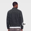 Carhartt WIP OG Trucker Jacket black / black stone canvas Undefined Color 104196 3