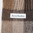 Acne Studios Heavy Scarf dark brown/white brown Undefined Color 104314 2