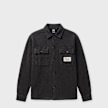 Brain Dead Waffle Button Front Shirt Schwarz 104435 1