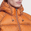 Daily Paper Raglan Sleeve Dias Puffer Jacket Orange 104453 4