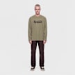 Daily Paper Waffle Stay Informed Longsleeve groen 104455 2