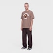 A Bathing Ape College Tee brown zwart 104936 2