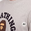 A Bathing Ape College Tee white grau 104937 3