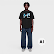 A Bathing Ape&nbsp; ABC Camo Bape Sta Tee noir 104943 2