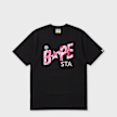 A Bathing Ape ABC Camo Bape Sta Tee black x pink black 104941 1