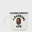 A Bathing Ape Enamel Mug white 105030 1