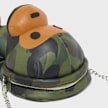 A Bathing Ape 1st Camo Baby Milo PU Shoulder Bag grün 105039 4