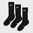 Nike Everyday Lightweight Crew (3 Pack) Schwarz 105652 1