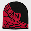 Jordan Jordan Peak Beanie black/university red Schwarz 105661 2