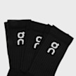 On Logo Sock High 3P noir 105790 2