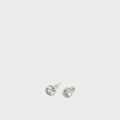 TwoJeys Stone Stud Starline Earring silver 105873 1