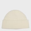 AMI PARIS Beanie With Contrasted Ami De Coeur Beige 106027 2