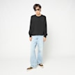 AMI PARIS Crewneck Sweater With ADC schwarz 106043 2