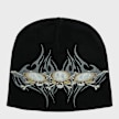 Hellstar Tribal Skullz 2 Beanie Schwarz 106155 1