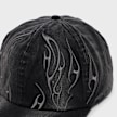 Hellstar Tribal Flame Hat Schwarz 106159 4