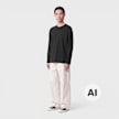 DSM Kei Ninomiya Unisex Football Back Print Longsleeve Tee Knit black Undefinierte Farbe 106795 2